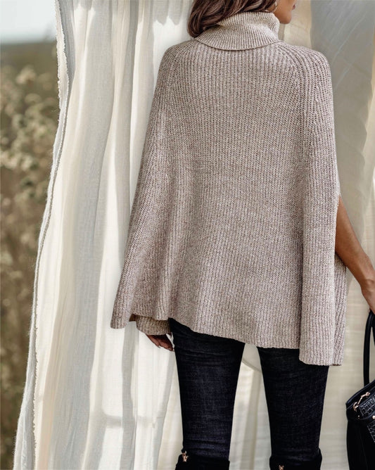 Turtleneck Poncho