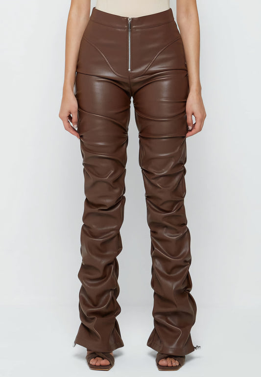 PU Leather Pants