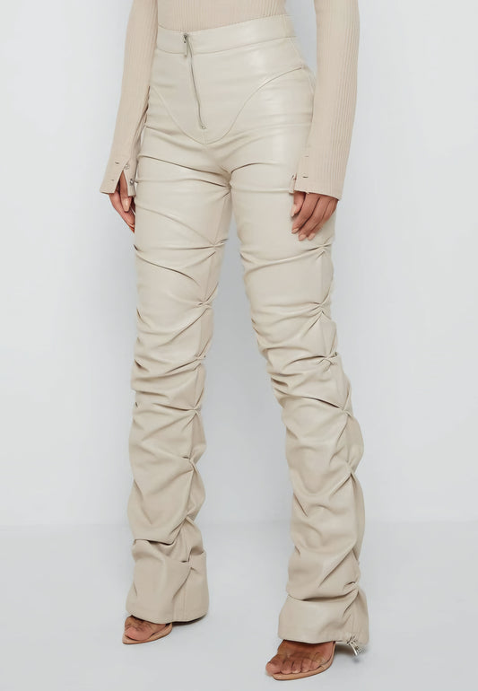 PU Leather Pants