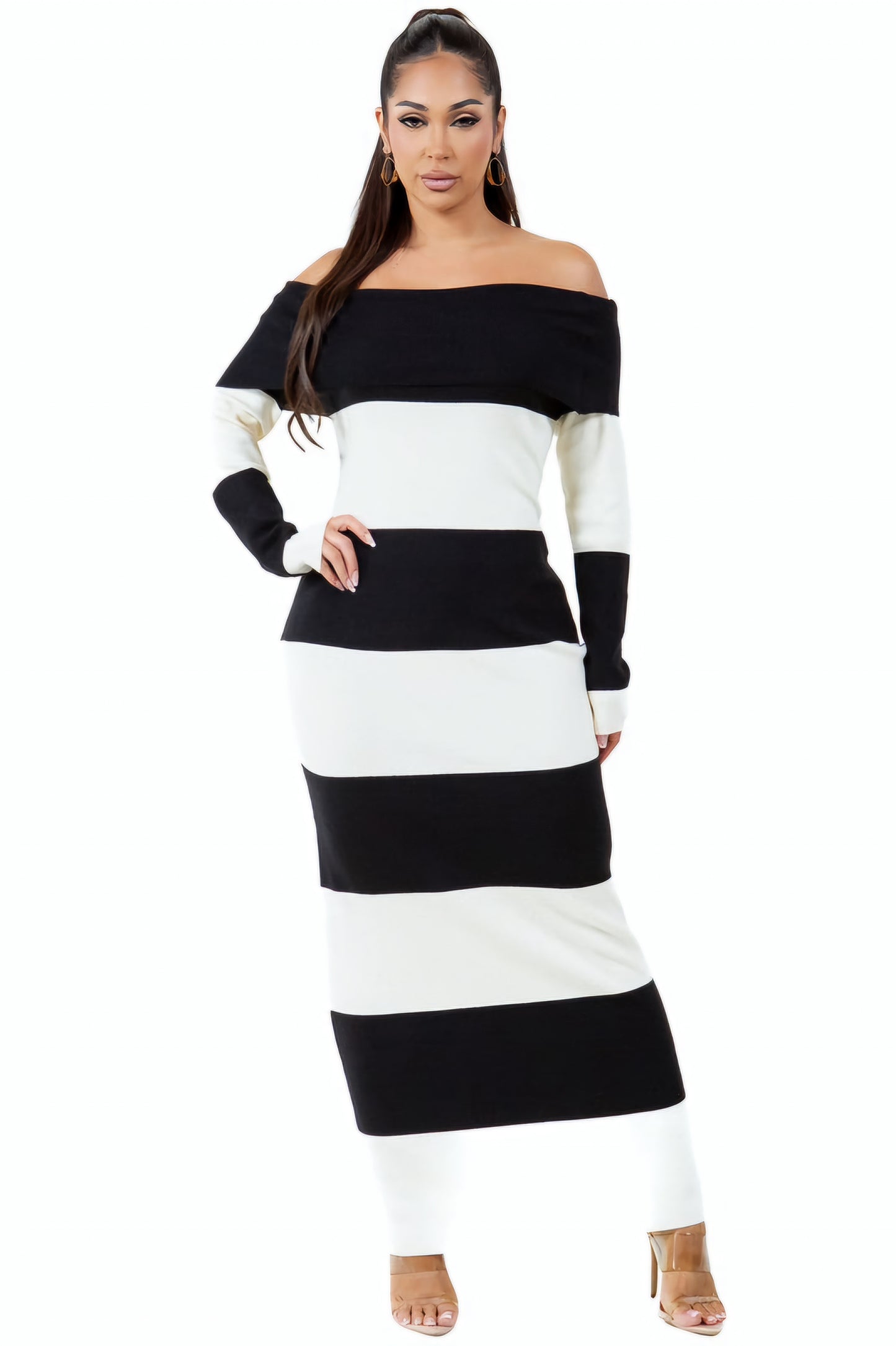 Long Maxi Knit Dress