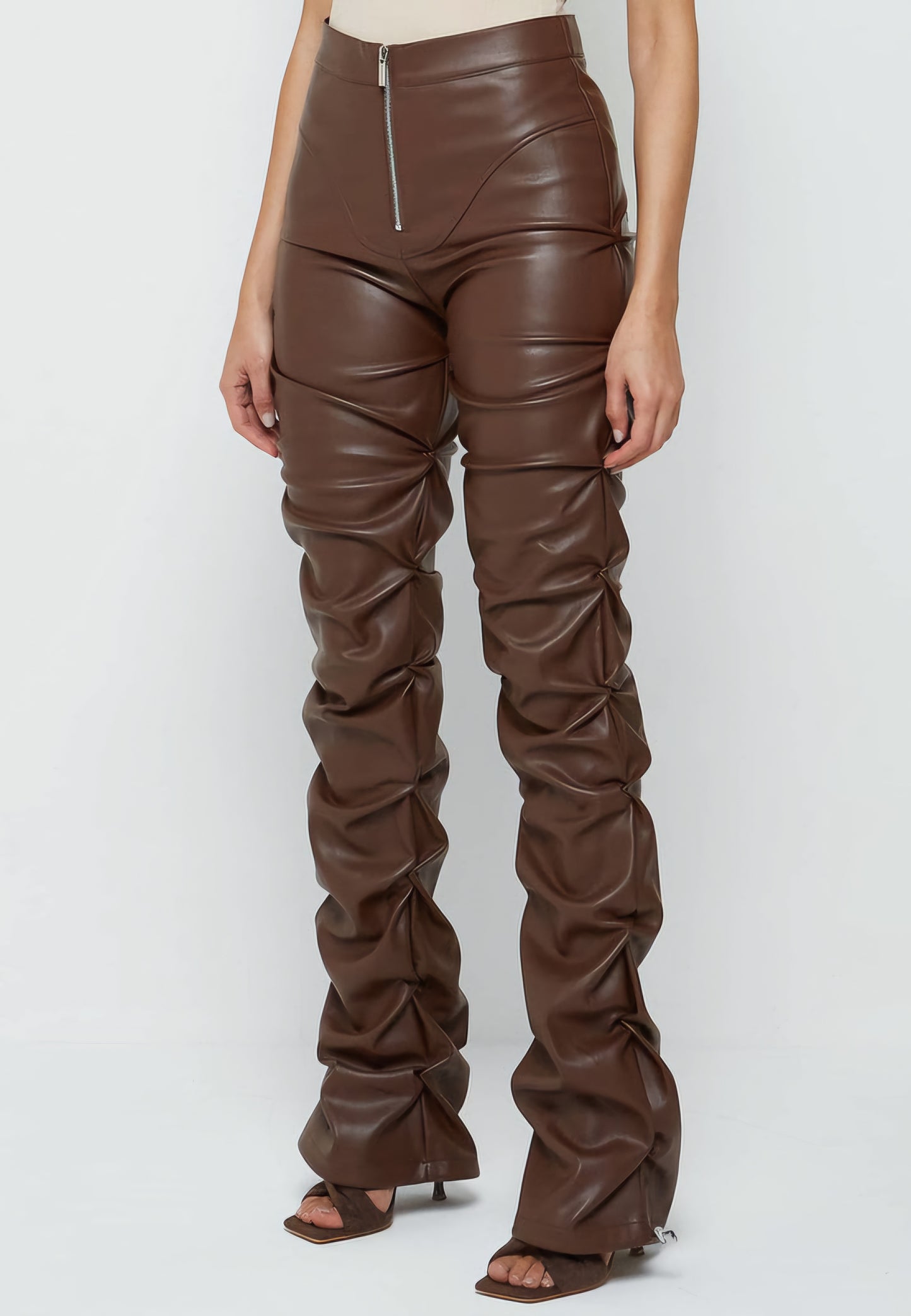 PU Leather Pants